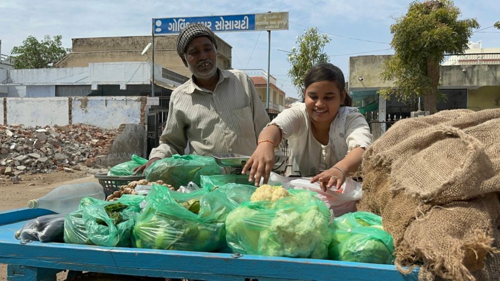 Sandhya and her father